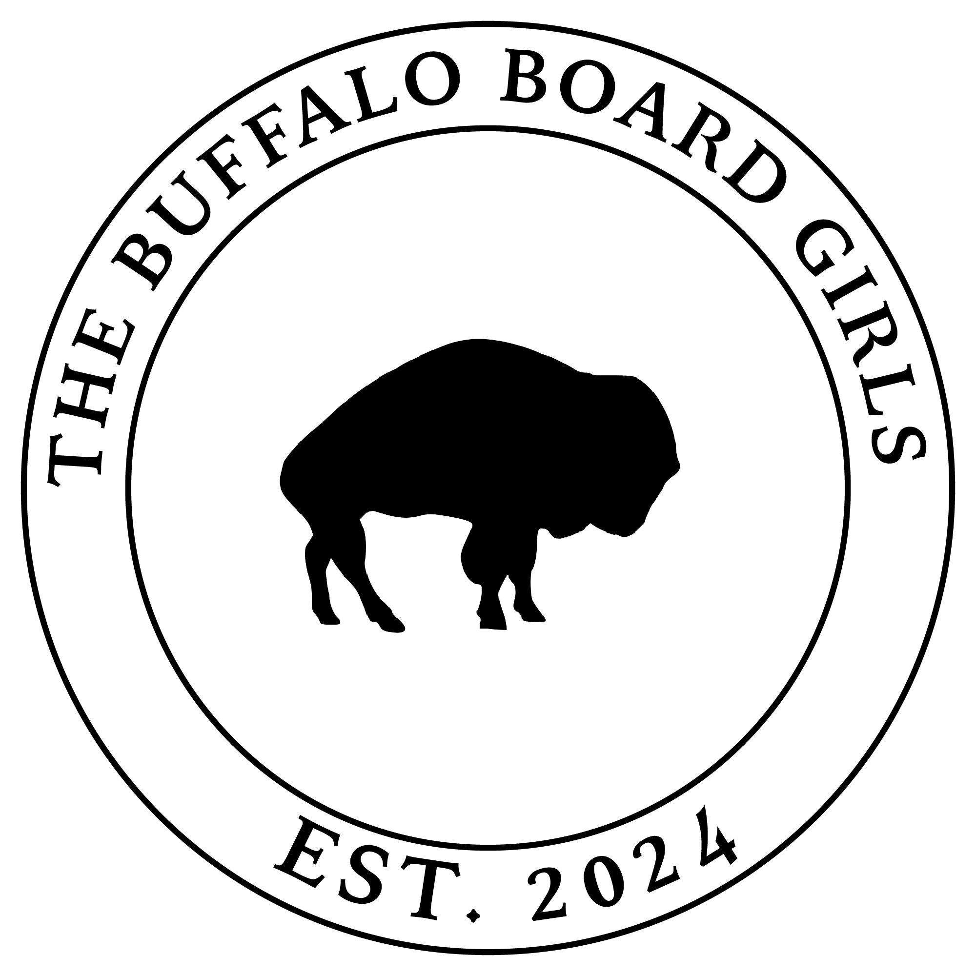 The Buffalo Board Girls logo